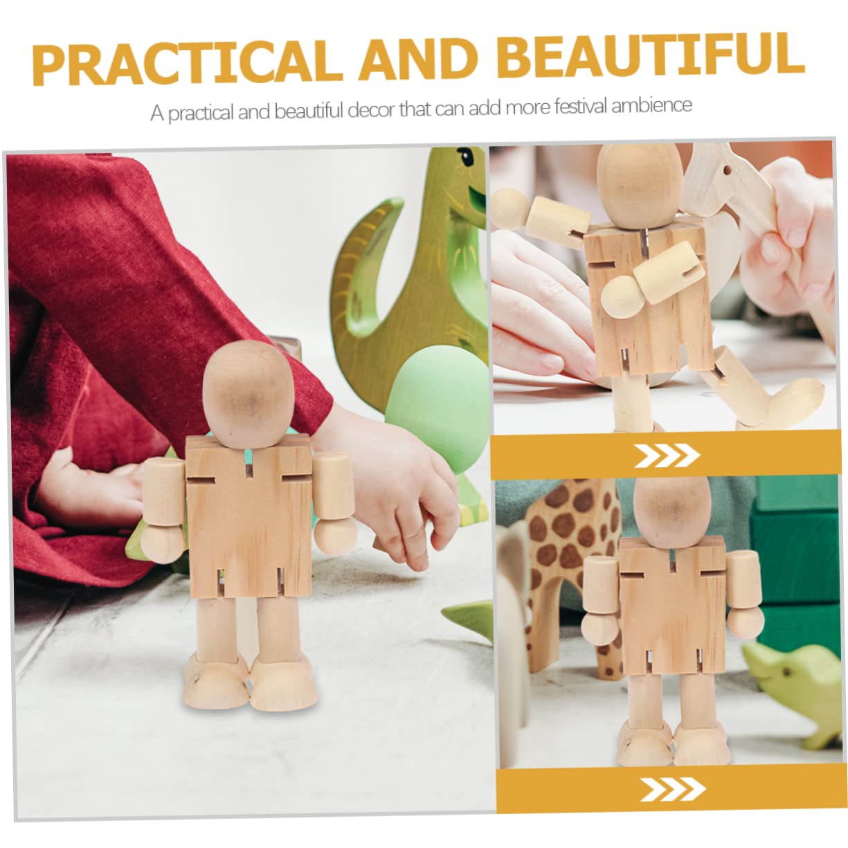 12stücke Unvollendete Holzfigur Puppen Holz Menschliche Figuren Tischdekoration Für Kreative Bastelprojekte Und Pädagogisches Spielzeug