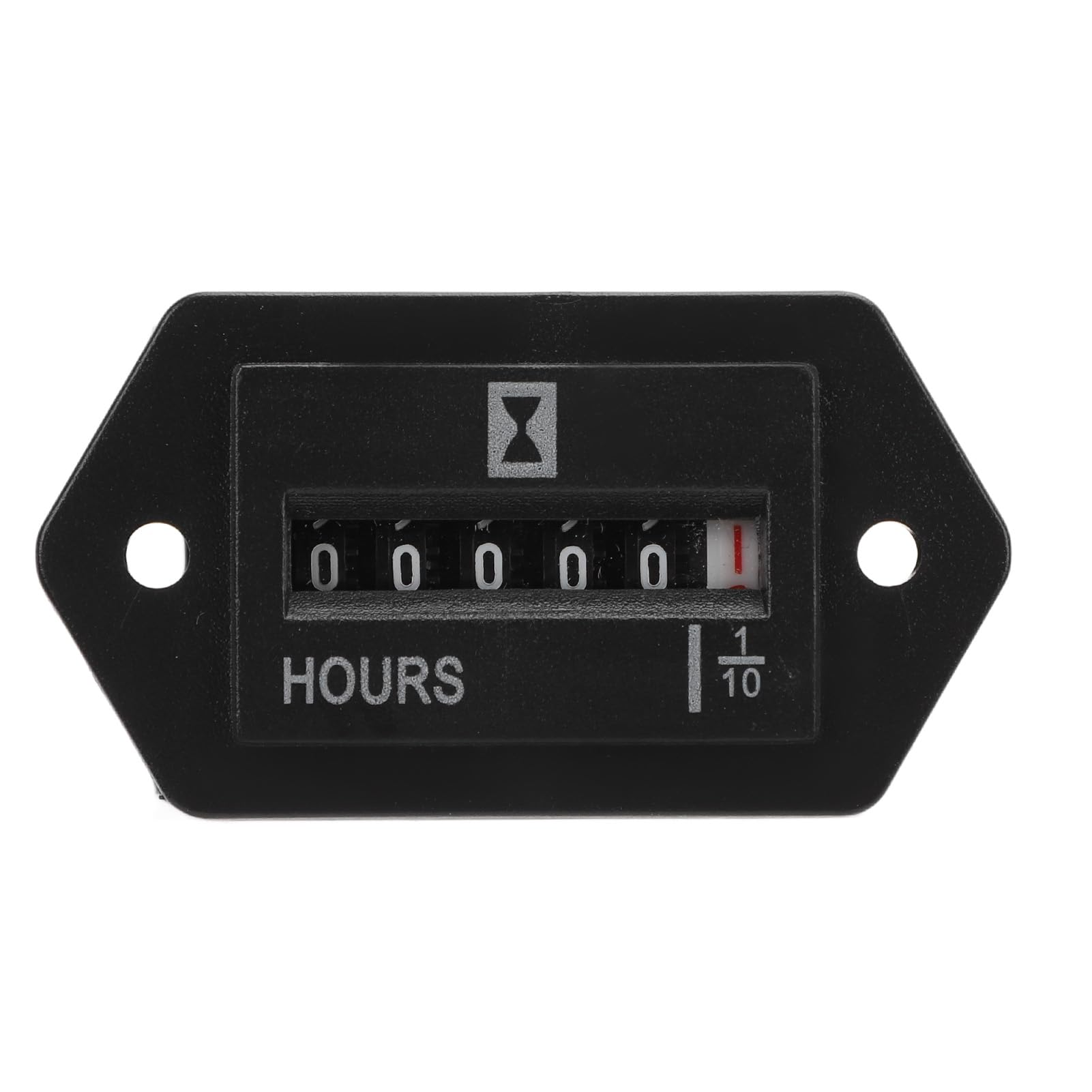 Compteur Horaire Mécanique DC10-80V - Précision ±0.01 - Plage 0-99999.9 Heures - Pour Machine, Tracteur, Générateur - Enregistrement Temps De Travail