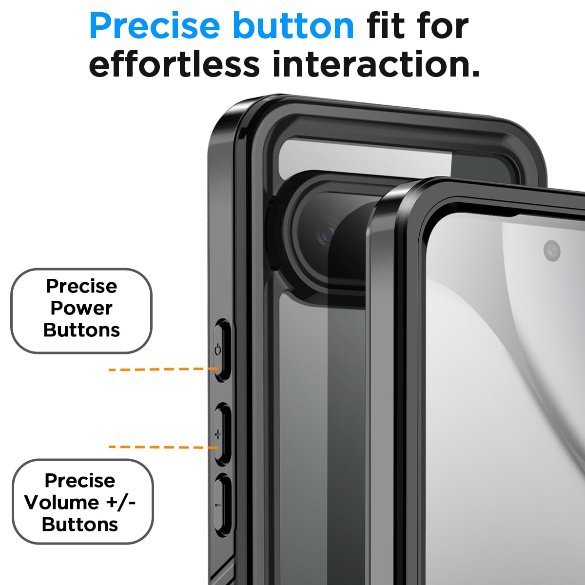AICase für Google Pixel 10 Pro XL Wasserdicht Hülle 360 Grad Schutz Outdoor Rundumschutz IP68 zertifizierter Ganzkörperschutz,Unterwasserschutzhülle für Google Pixel 10 Pro 2025