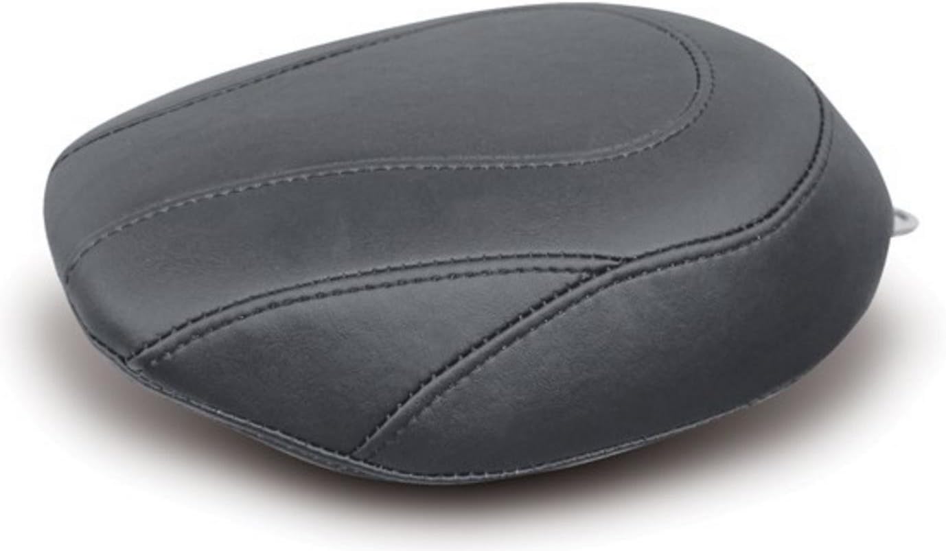 Mustang Motorcycle Seats 76569 Low Tripper Passenger Seat for Harley-Davidson Sportster 2004-'21, Original, Black, Width: 7"