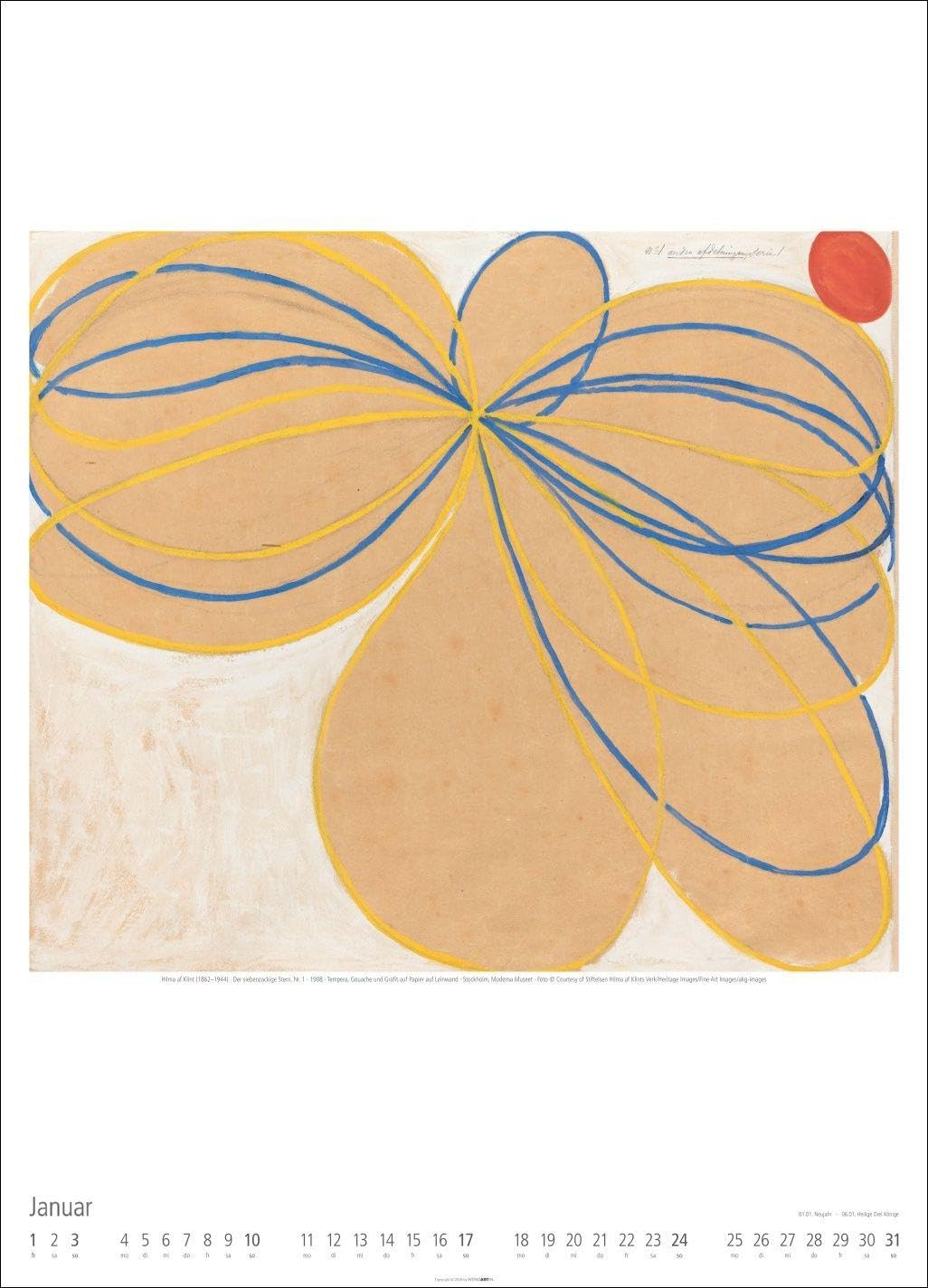 Hilma af Klint Kalender 2027