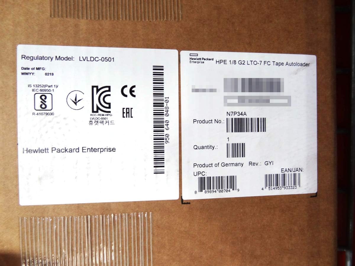 HPE 435243-002 1/8 G2 LTO Tape Autoloader Chassis ROHS