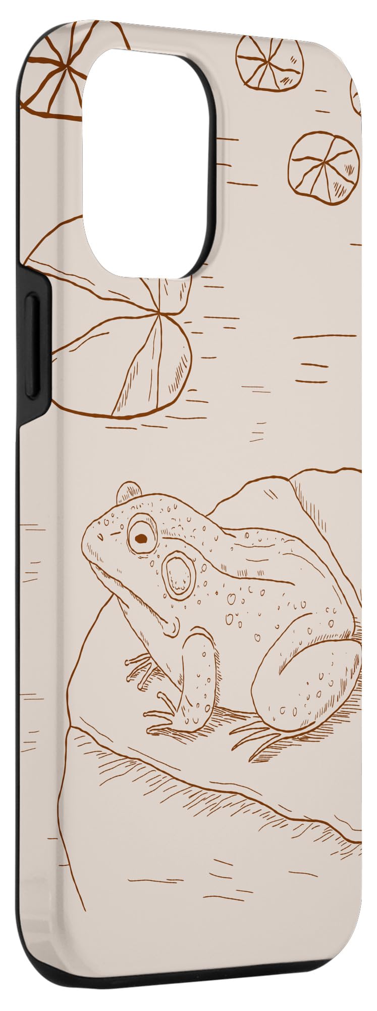 Custodia Hippie Fairy Frog Per IPhone 14 Pro Max – Cover Estetica Rana Cottagecore, Antiurto In TPU, Protezione Fotocamera