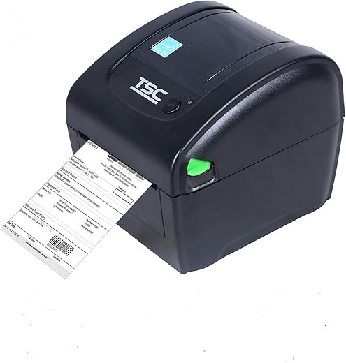 TSC Da 310 Desktop Direct Thermal Transfer 4 Ips & 300 Dpi Barcode Shipping Label Monochrome Wired Home InkJet Printers Ideal For Seller Flex, Black