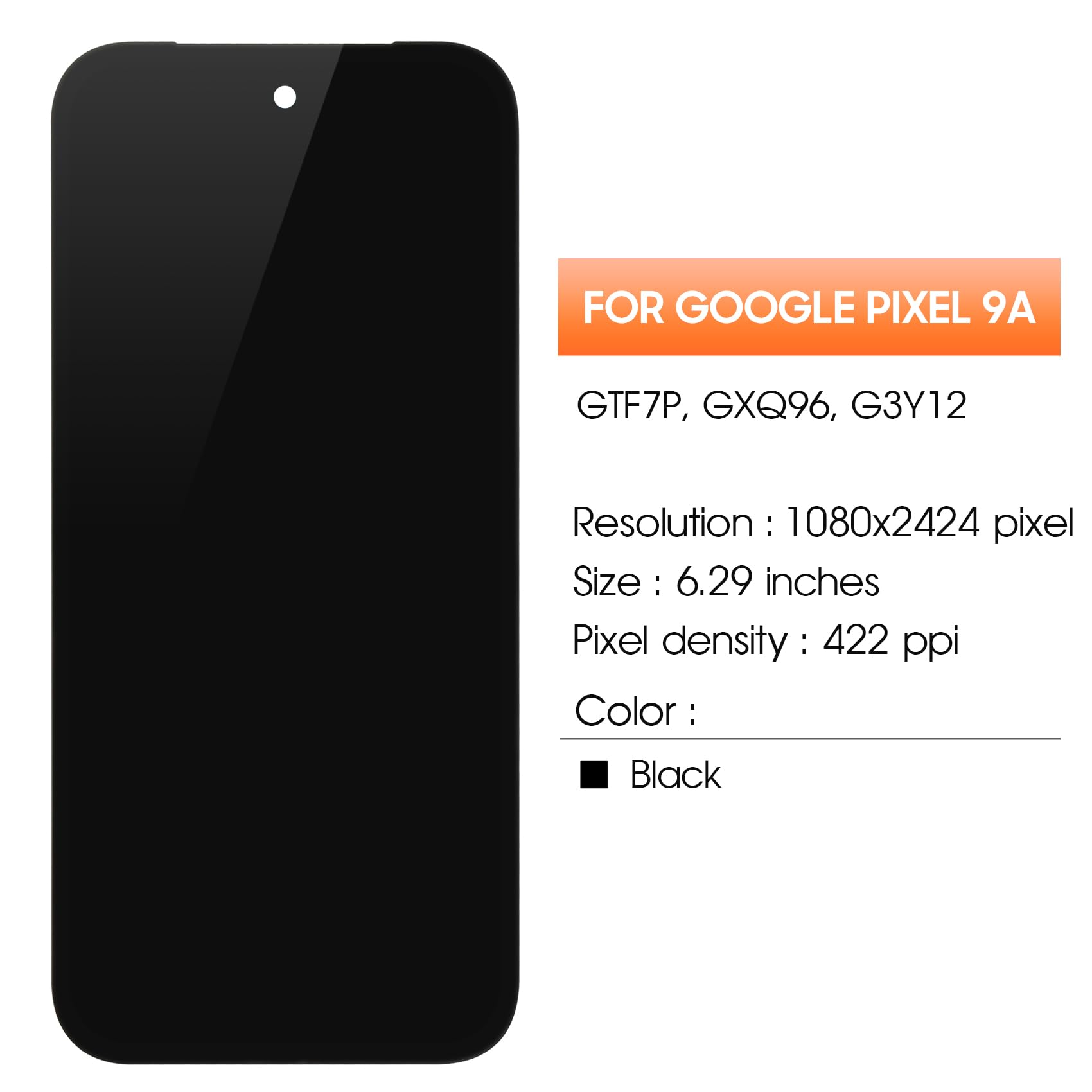 Amazon.com: Original for Google Pixel 9a Screen Replacement for