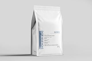 Barzano Nero Ganze Kaffeebohnen – 100% Arabica Single Origin aus Brasilien (Minas Gerais), Mittlere Röstung, schokoladig-nussig – 200 g
