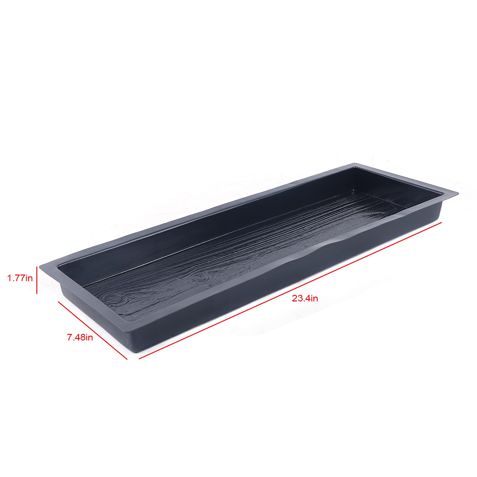 Concrete Molds, Big DIY Precast Concrete Molds, 2pcs Wooden Pavers Cement Paver Mold, Pavers for Garden Walkway