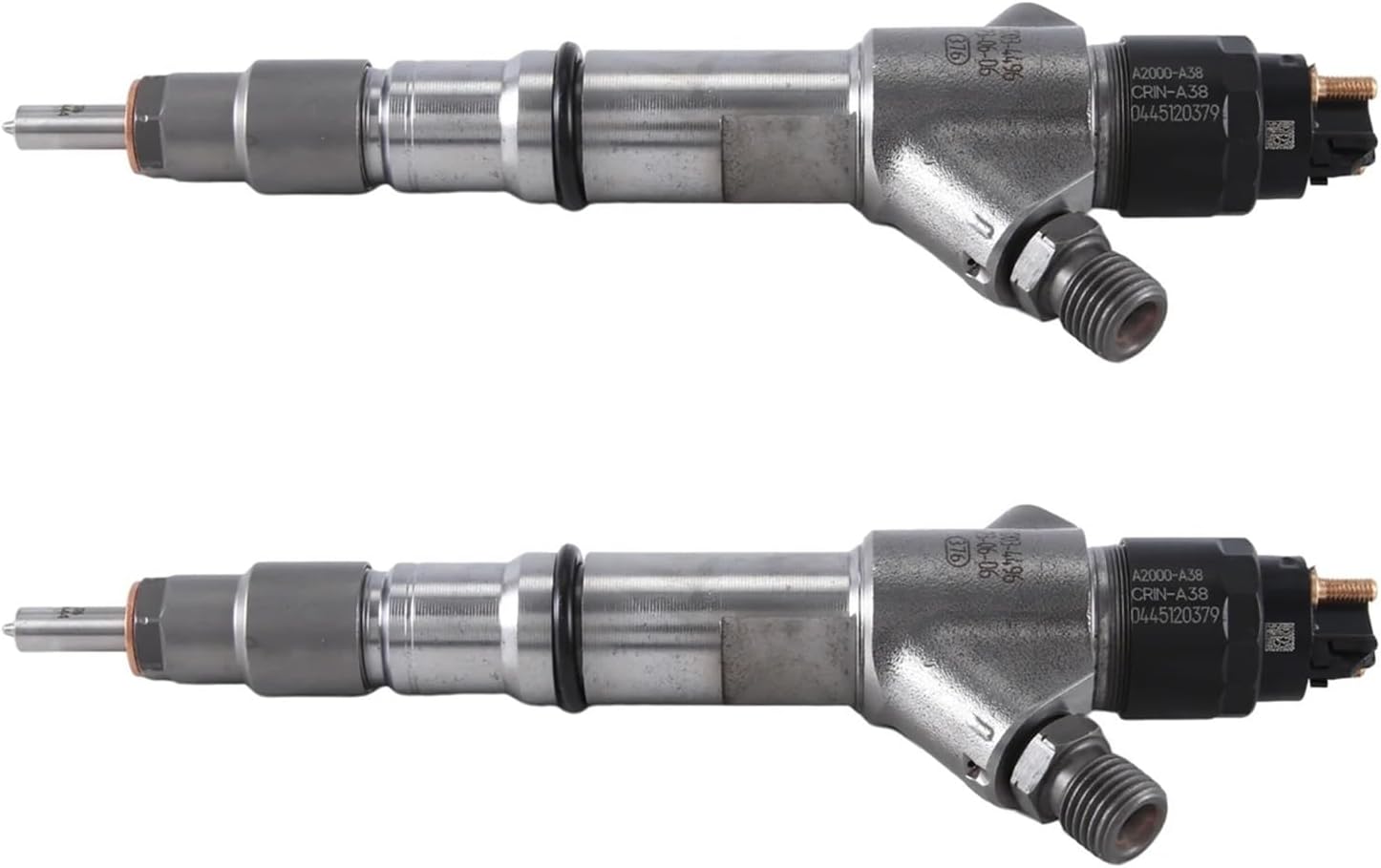 2PCS 0445120379 Crude Oil Fuel Injector Nozzle Compatible With Yuchai YC6J 0445 120 379