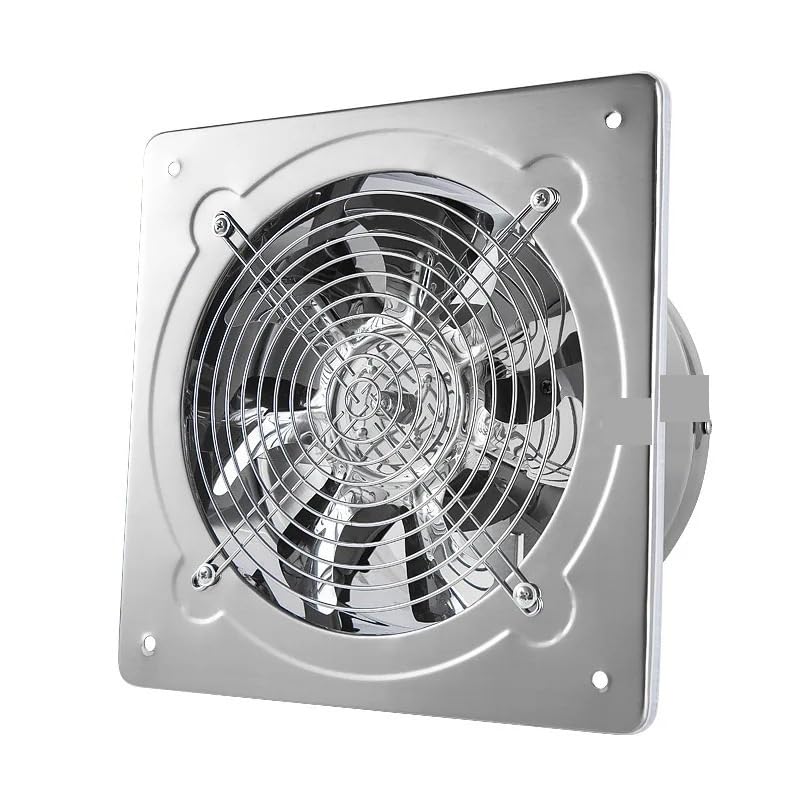 Ventilateur d'extraction de fumées domestique en acier inoxydable 7'' pour cuisine