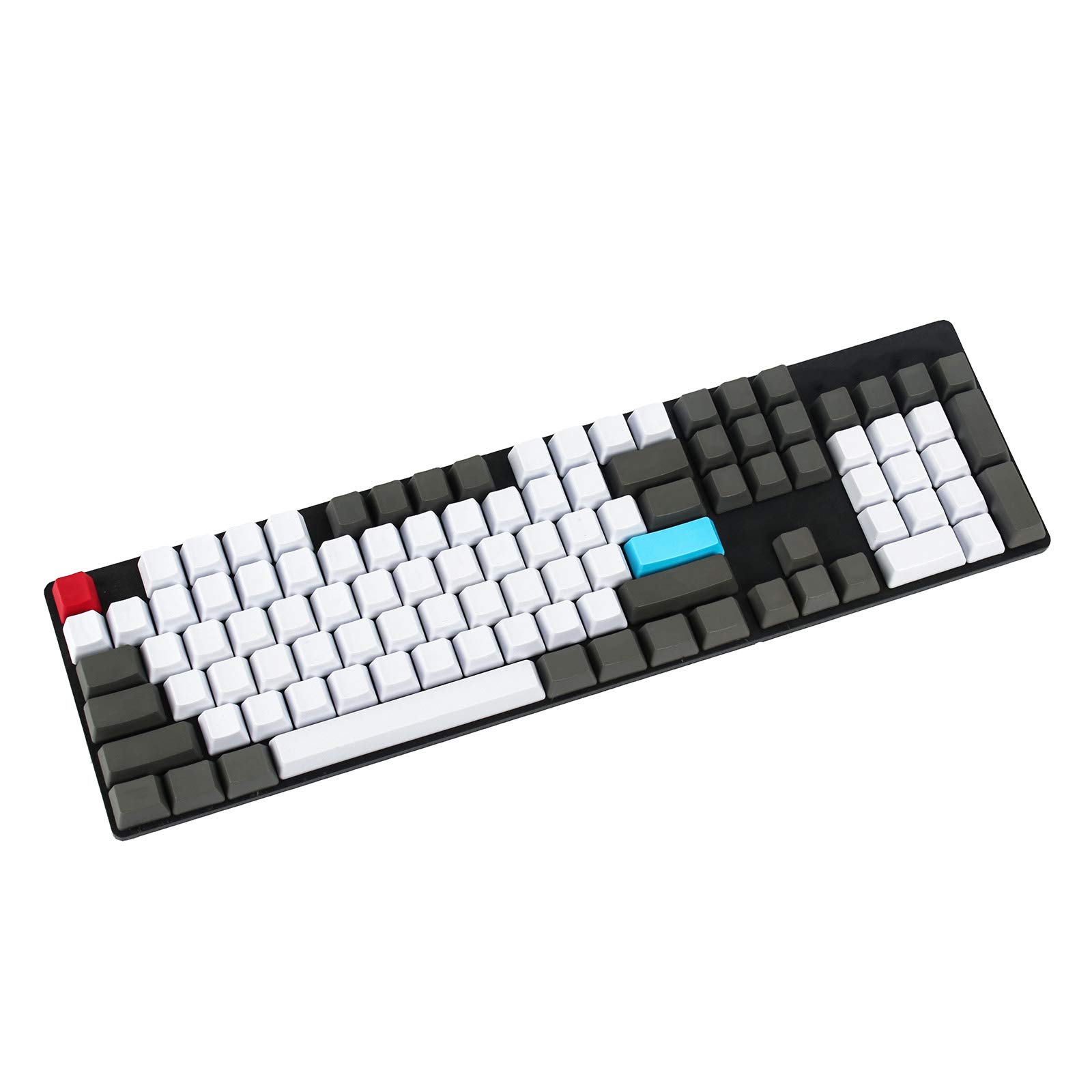NPKC Blank Customized 61 87 104 ANSI Keyset OEM Profile Thick PBT Keycap Set Suitable for Cherry MX Switches Mechanical Gaming Keyboard (Only Keycap)