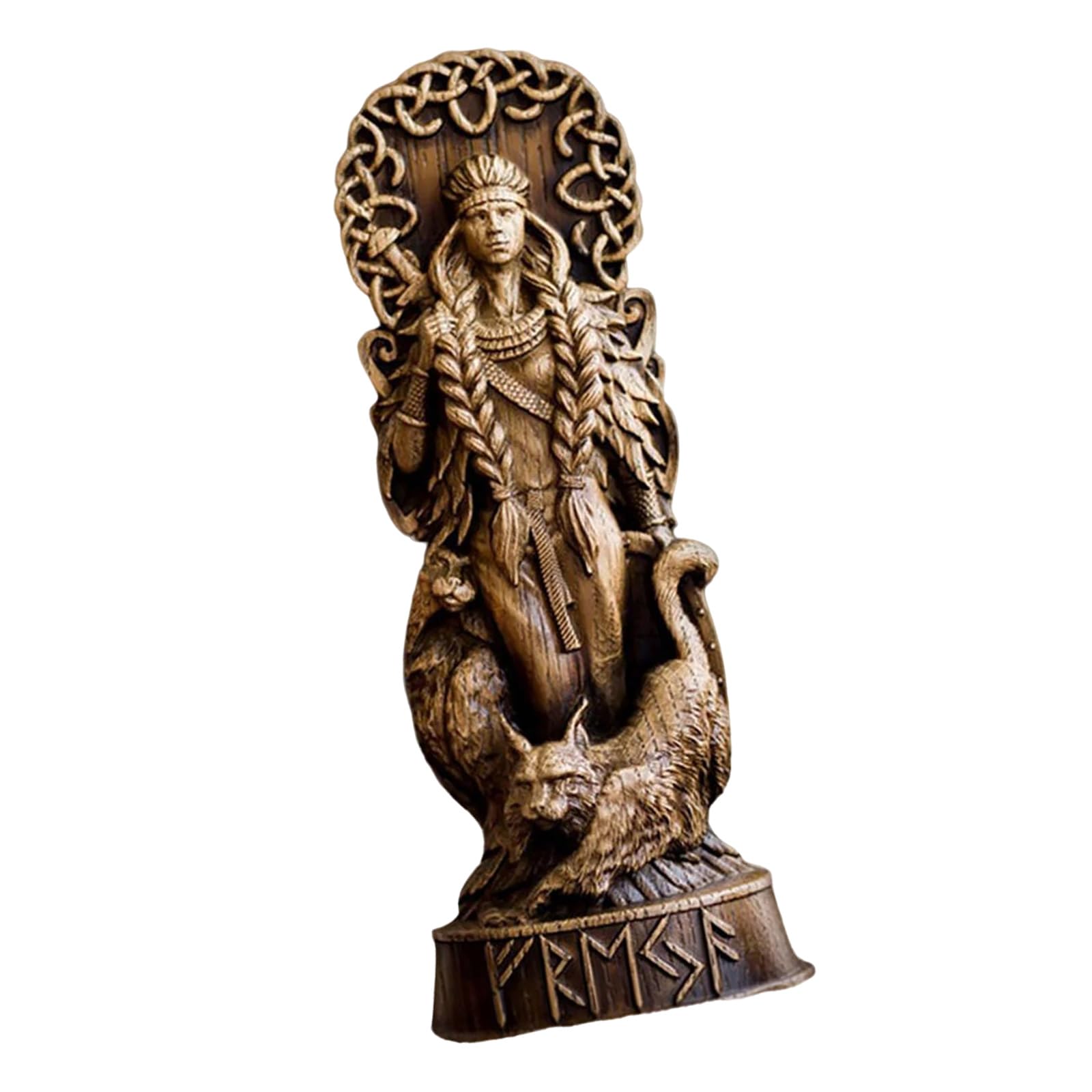 Anmiti A Norses God Statues Vikinges Mythology Figurines Scandinavian Pantheons Ornament Rt For Home Office Decorations Odin/Thors/Loki/Freyj Statue