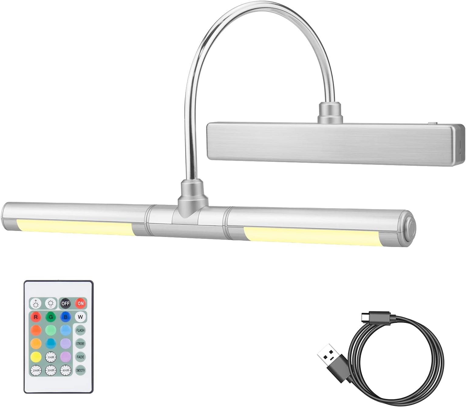 BIGLIGHT Picture Light with Remote Control,Wireless Battery Operated