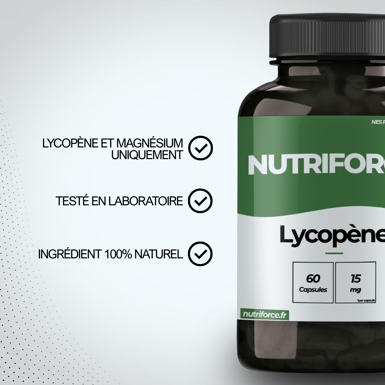 Lycopène – Haute Concentration – 60 Capsules – Antioxydant & Protection Cellulaire
