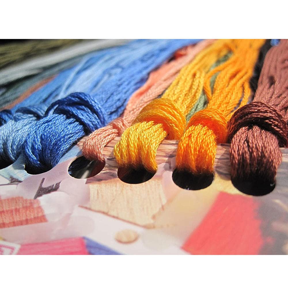 Kreuzstich Set 'Londoner Straße' 40x50cm - Vorgedruckt Für Anfänger 11CT