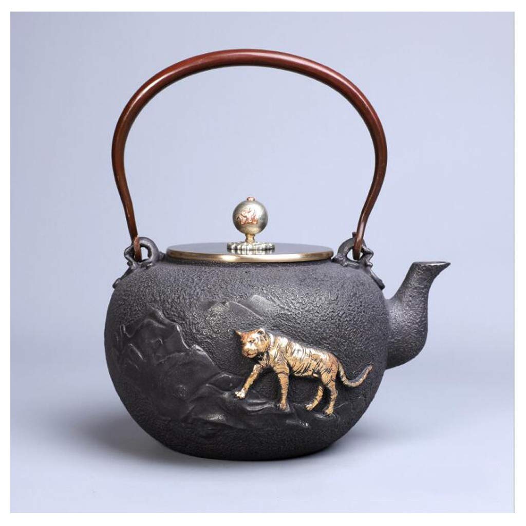 Théière en fonte 1200ml style kung fu pour bureau