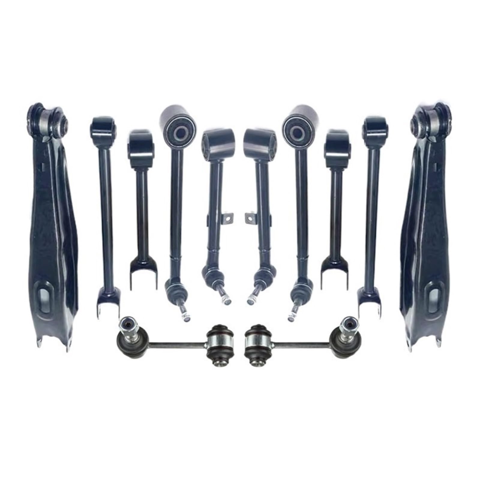 12 sztuk zestaw wahaczy tylnego zawieszenia kompatybilny z Toyota Crown GRS18 kompatybilny z Lexus IS250 IS350 IS300 GS300 GS350 GS430 GRS190 GRS191 UZS190(China OEM)