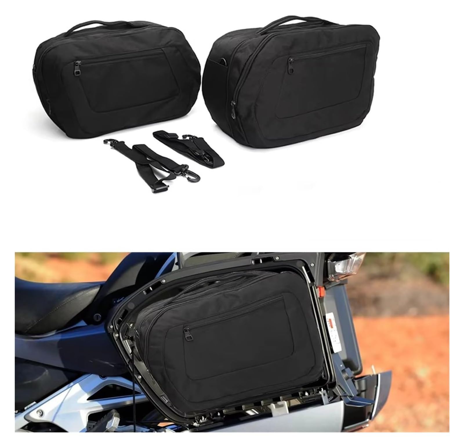 Moto Paraurti Borsa per BMW per K1600GT per K1600GTL per R1200RT per R1250RT Moto Bagagli Sella Bauletti Borse Interne Borsa Interna