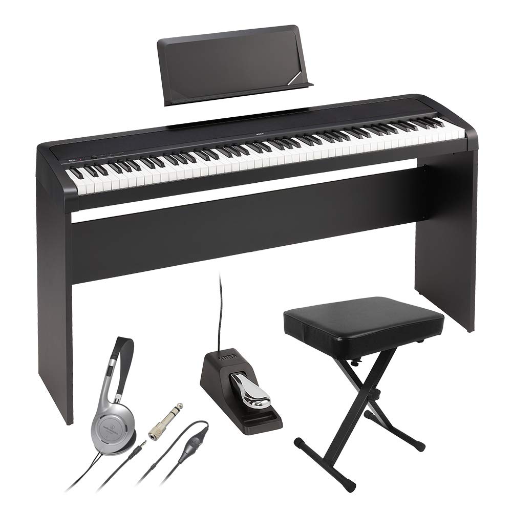 Amazon | KORG B2N BK ブラック 専用スタンド・Xイス・ヘッドホン 
