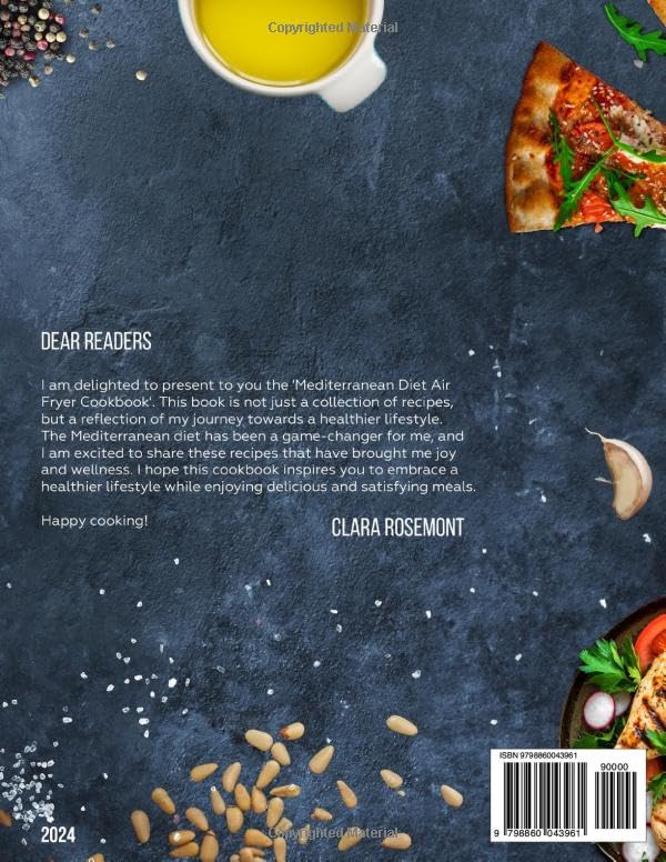 Miniatura 2 de Mediterranean Diet Air Fryer Cookbook With Color Pictures 2000 Days of Easy, Healthy, Budget-Friendly Meals for Beginners & Experts Hassle-Free