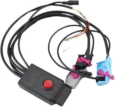 Car MQB MLB Cluster Test Platform Dashboard Cable Kit Compatible with VW Skoda SEAT Compatible with A6 A8 A4 MQB Car Instrument Power On CablesOBD Plus Version