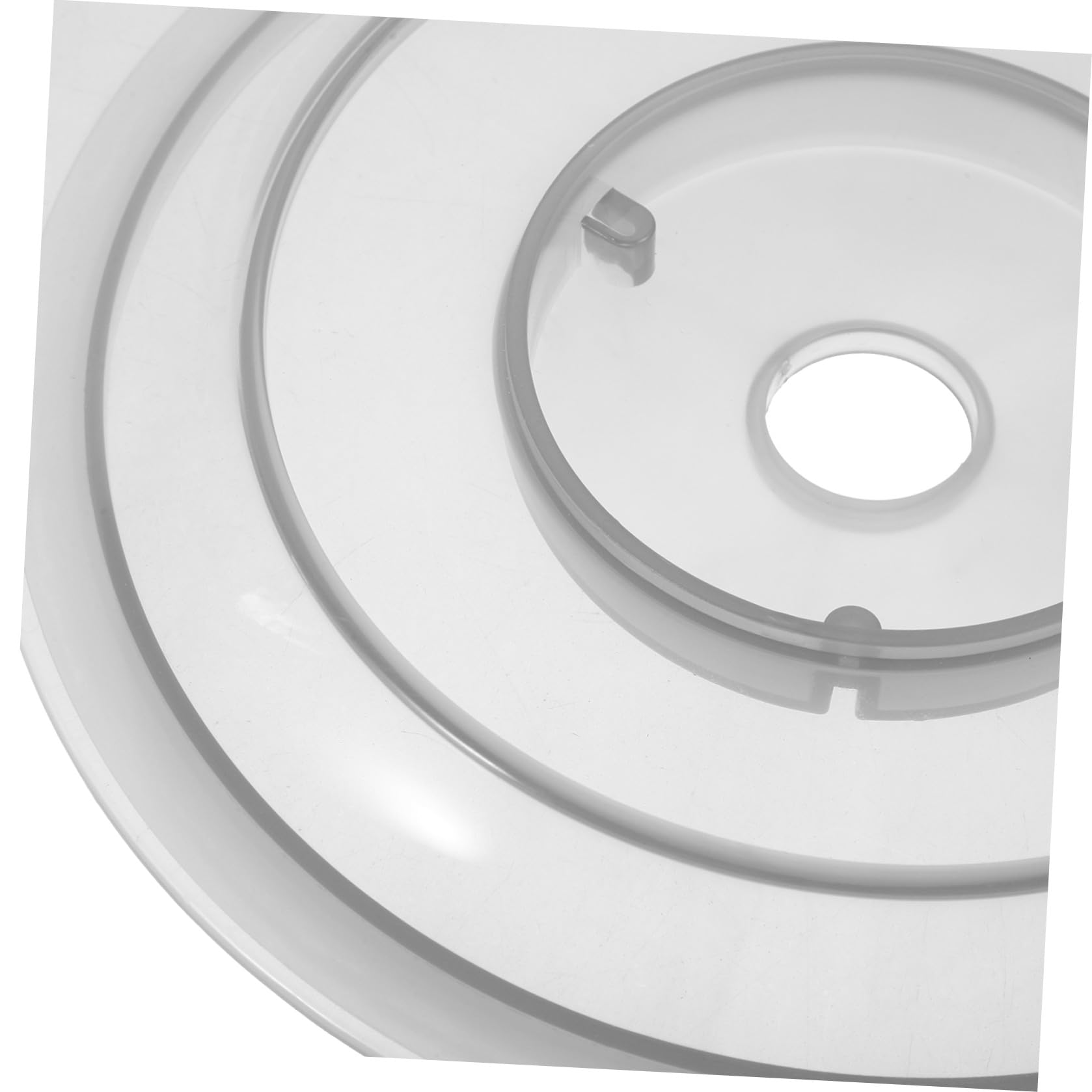 Coperchio Paraspruzzi da 2l in Plastica Trasparente Compatibile, Accessorio Affidabile per Tritacarne Elettrico per Cucina Domestica