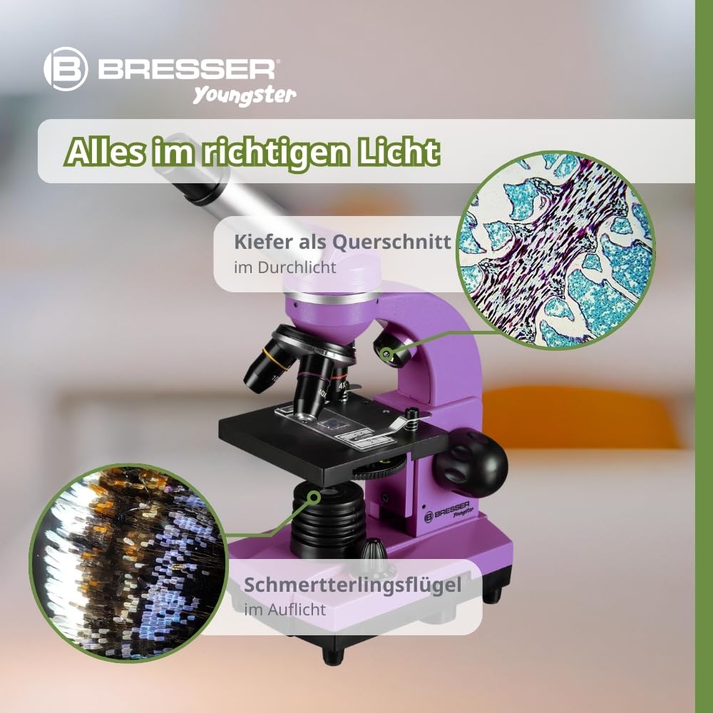 Bresser Mikroskop uczniowski Junior BIOLUX SEL