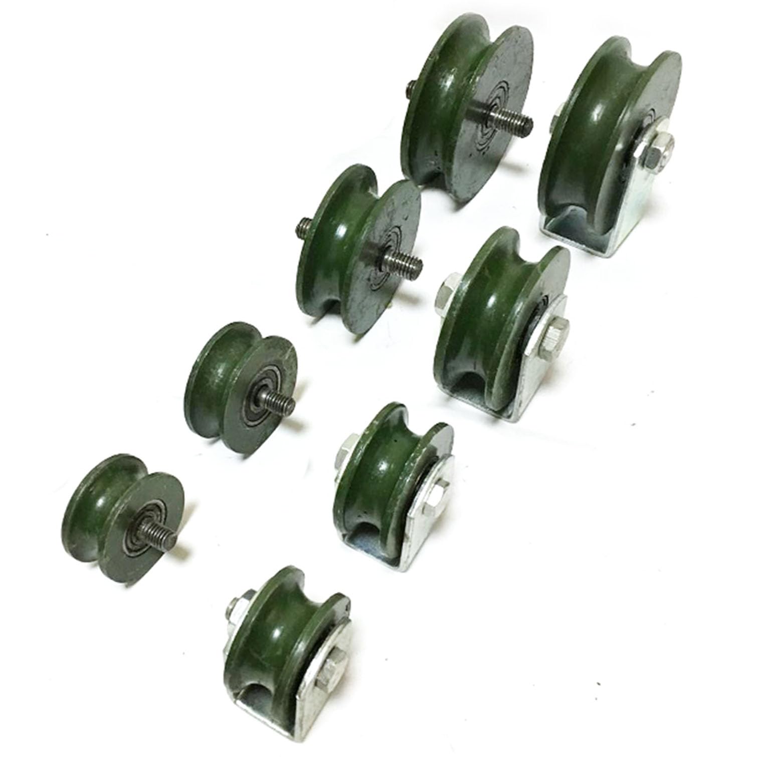 2 Poulies De Levage Acier Inoxydable - Capacité 200kg - Pour Portail, Câble, Cordage