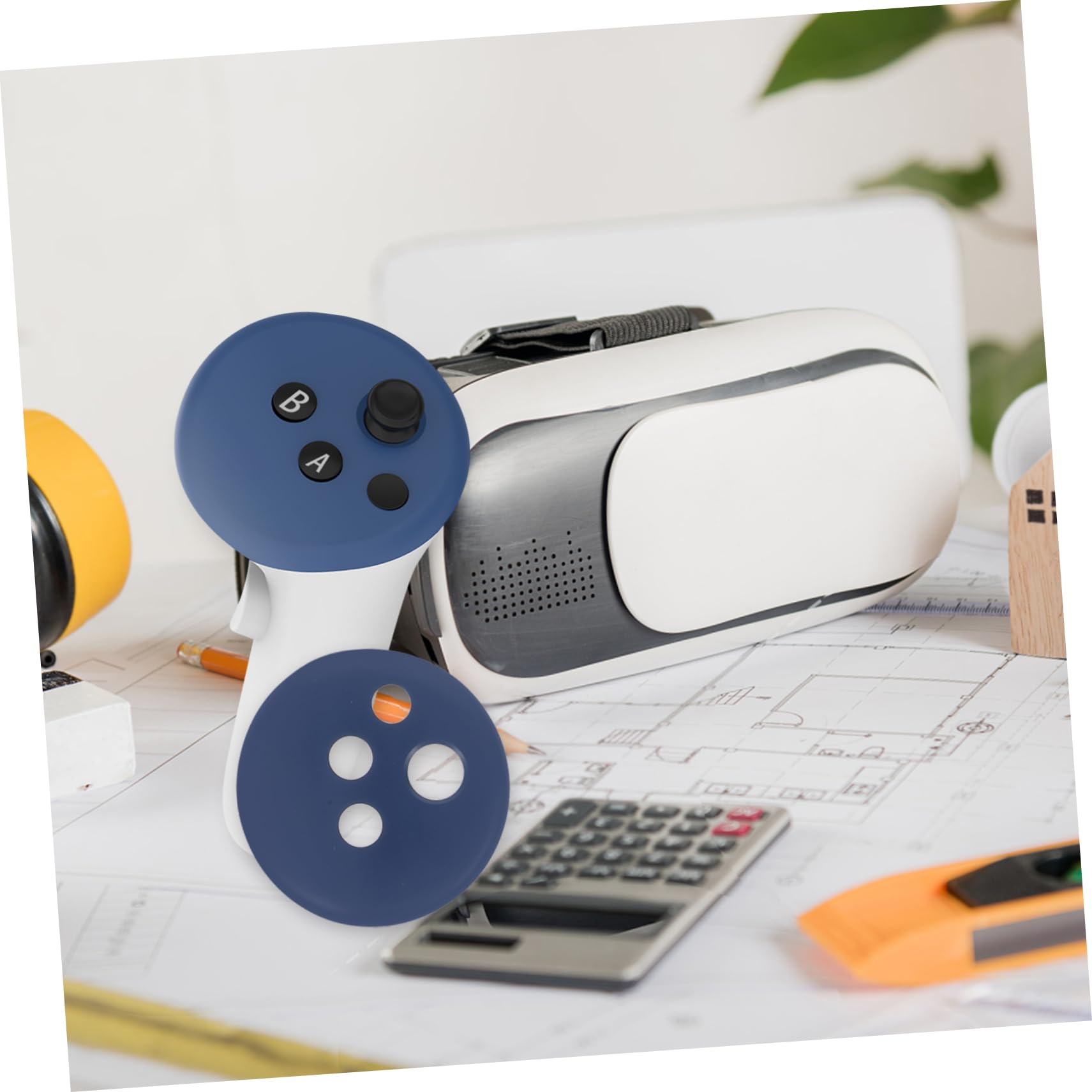 Gadpiparty 4juegos Cubierta De Controlador para Reemplazo De Controlador VR Compatible con De Estilo y Duradero