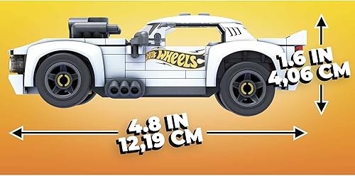 Miniatura 5 de Hot Wheels Mega Rodger Dodger - Juego de construcción de vehículos, 98 piezas