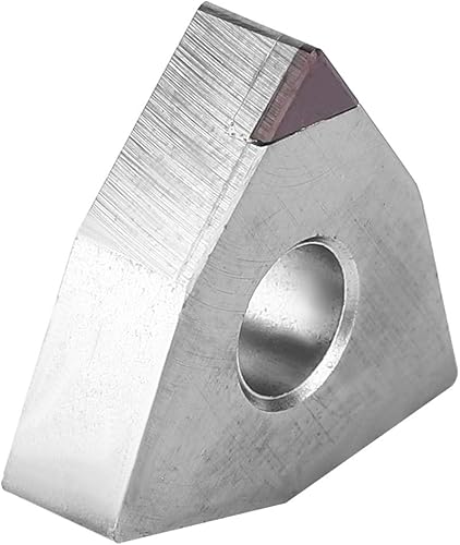 Miniatura 6 de WNMA080408-CBN Inserto de torneado, inserto de cuchilla CBN, cortador de torno CNC Bit Turning Insert Blade para procesar acero endurecido,