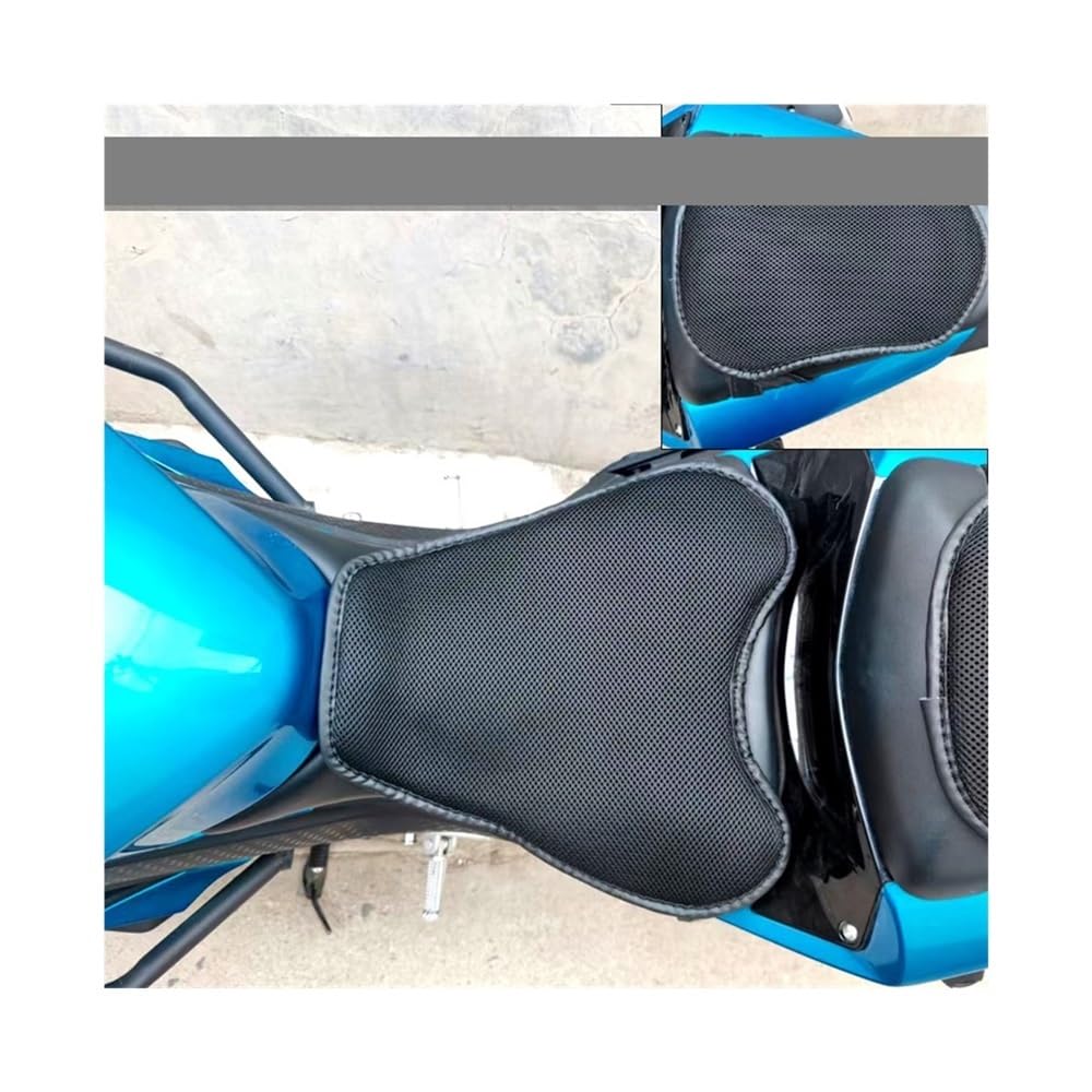 Coprisella per moto sportiva Cuscino del sedile di raffreddamento per moto Coprisedili traspiranti in rete universale per biciclette Coprisedile per Protezione antipolvere