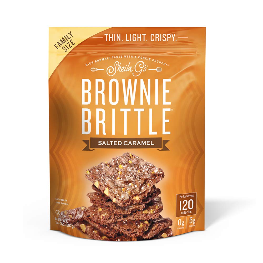Buy Sheila G's Brownie Brittle Salted Caramel Thin and Cri Sweet