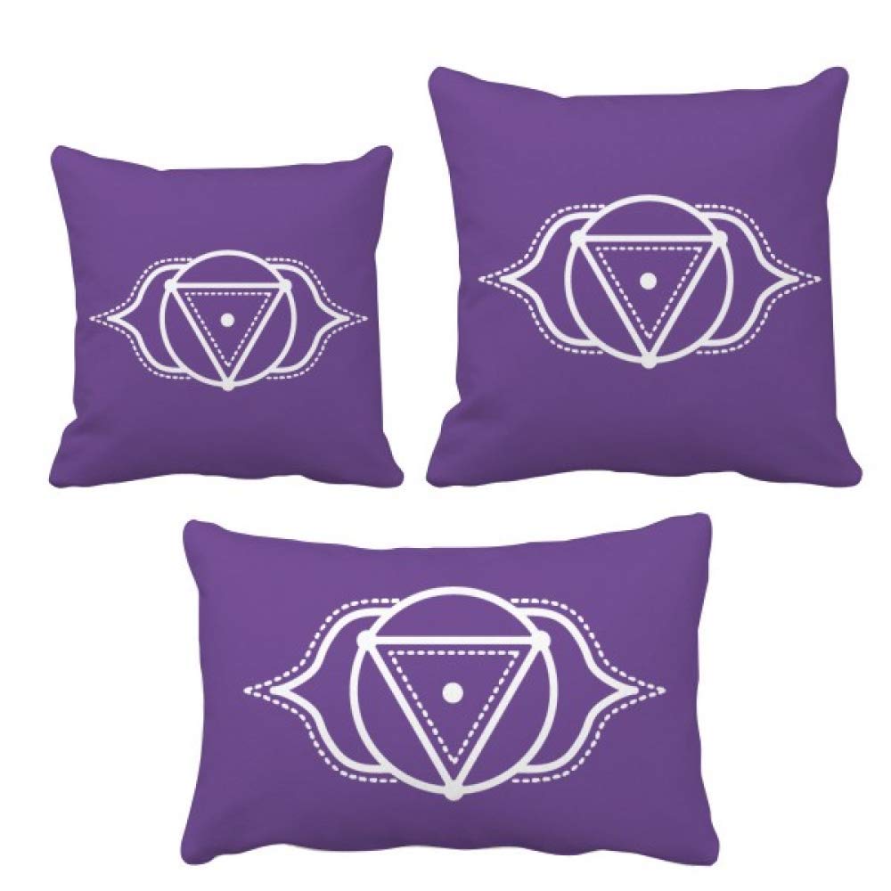Housse de coussin triangle de fleurs DIYthinker pour canapé