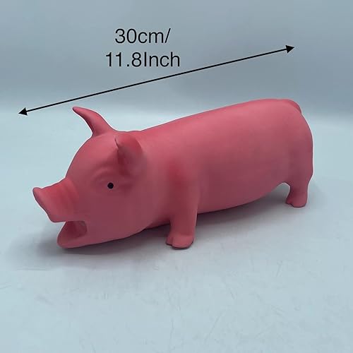 Miniatura 2 de ZHENJIER Juguetes chirriantes para perros, juguete para perros que gruñe gruñidos, pelota de látex para perros pequeños y medianos, bolas