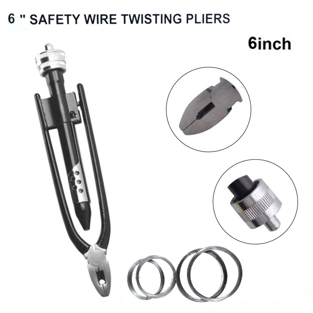 Wire Cutter ^^Chshe^^ 6 Inch Twisted Wire Cutter Aviation Industry Grade Fuse Clamp Twisted Wire Pliers