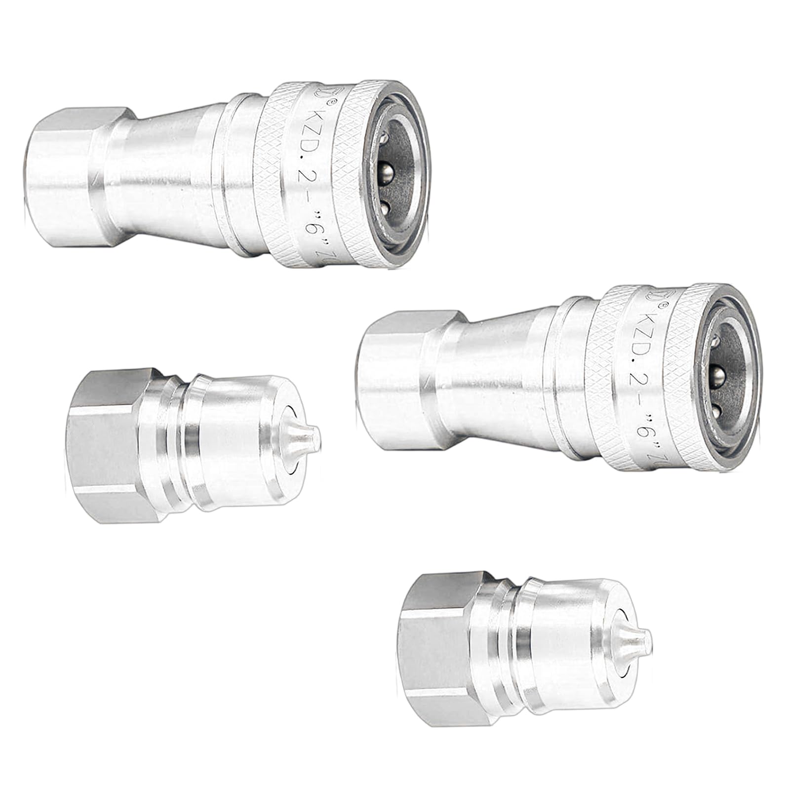 Fromceo B Ulk Set Of 4 Quick Separate Couplers Rustless Uild Stress Tolerance Easy Installation For Carpet Cleansing Arrangements And Water Compressors Rustless Quick Pairing