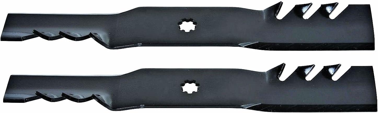 XT (2) Pack 42" Gator Mulch Mower Blades fits John Deere Z225 Z235, LA125, LA135 592-615 Gxfc
