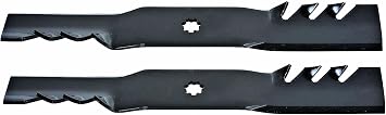 XT 2 Pack 42" Gator Mulch Mower Blades fits John Deere Z225 Z235, LA125, LA135 592-615 Gxfc