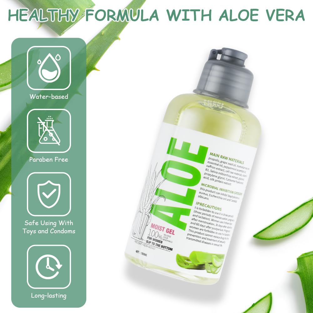 ACWOO Gleitmittel fr den Intimbereich, Natrliches Gleitmittel mit Aloe  Vera Extrakt fr angenehme Gleitfhigkeit 150 ml : Amazon.de: Drogerie &  Krperpflege