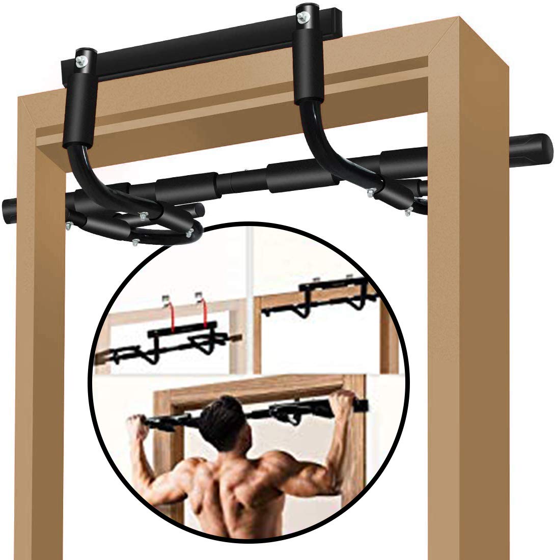 Buy PLKO Pull up Bar for Doorway, Door Pullup Chin up Bar Home