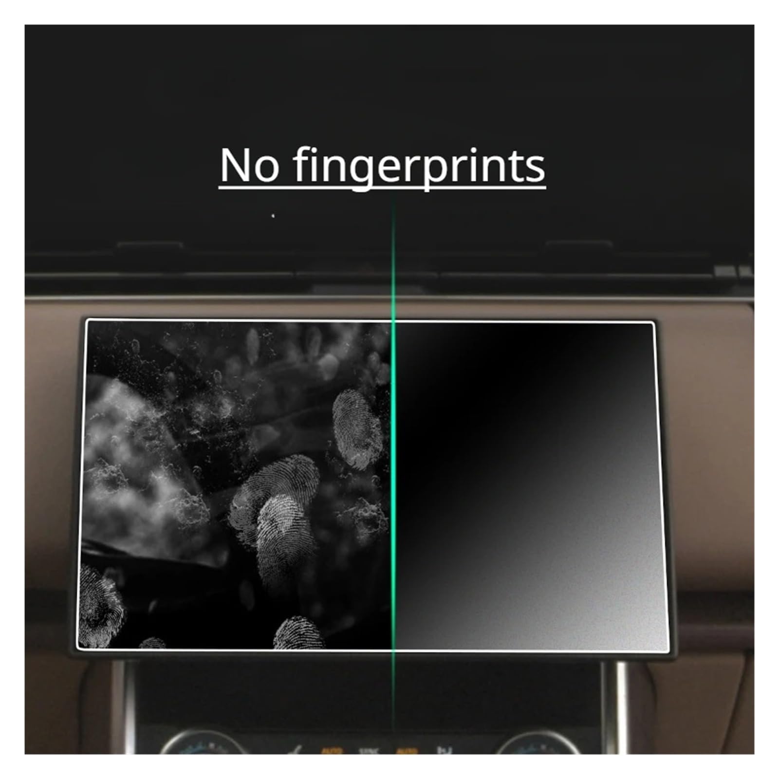Navigation Schutzfolie Für Q5 Für Sportback 2025 2026 Gehärtetem Glas GPS Navigation Unterhaltung Touch Display Screen Schutz Film(A Frosted style,RHD)