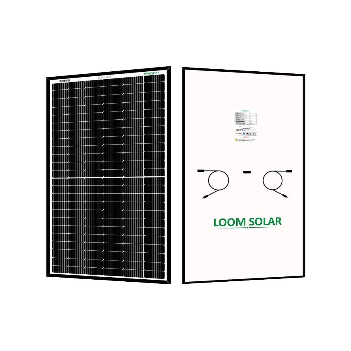 Loom Solar 550W Bifacial Panels - 30 Year Warranty -3 Loom Solar 550W Bifacial Panels - 30 Year Warranty -3