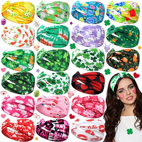 Bandeau élastique large pour cheveux qui glissent pendant la course à pied