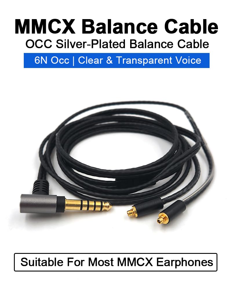 Amazon.com: Earmax MMCX to 2.5mm 3.5mm 4.4mm 6N OCC Balanced Cable