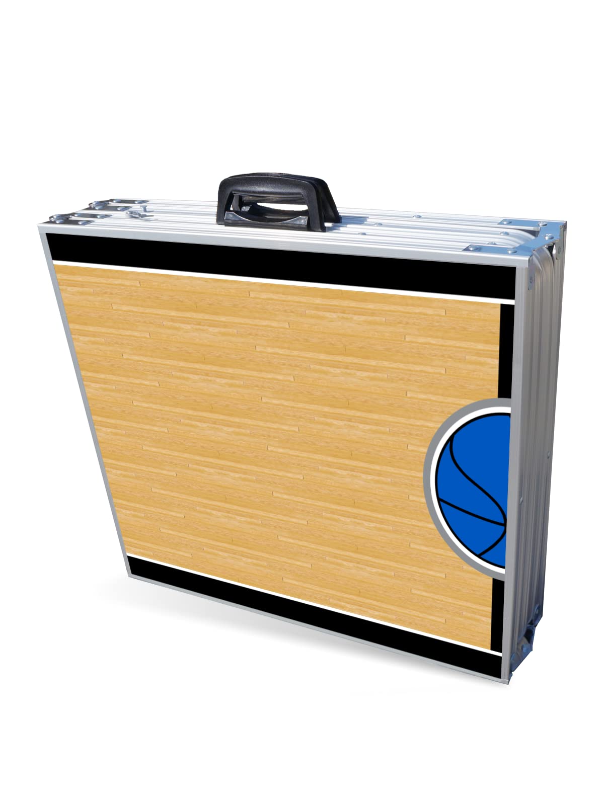 8-Foot Professional Beer Pong Table w/LED Lights - Orlando Basketball Court