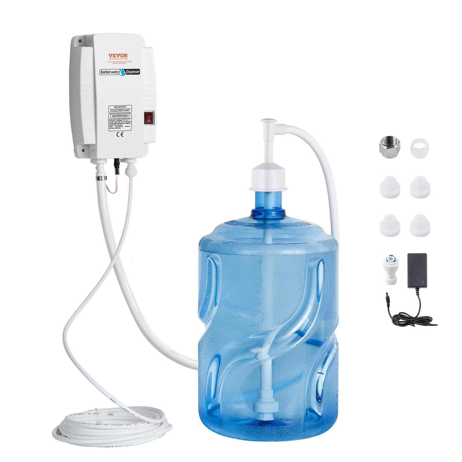 Bomba de Dispensador de Agua 35 W Dispensador de Bomba de Agua Bomba de Agua Potable Sistema de Agua Embotellada 14x19x7.6cm