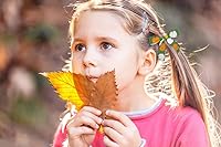 Vista 3 de 12 cintas decorativas de grogrén de hojas de arce de girasol, 1 yarda, decoración rústica de otoño para fiesta de Acción de Gracias y embalaje