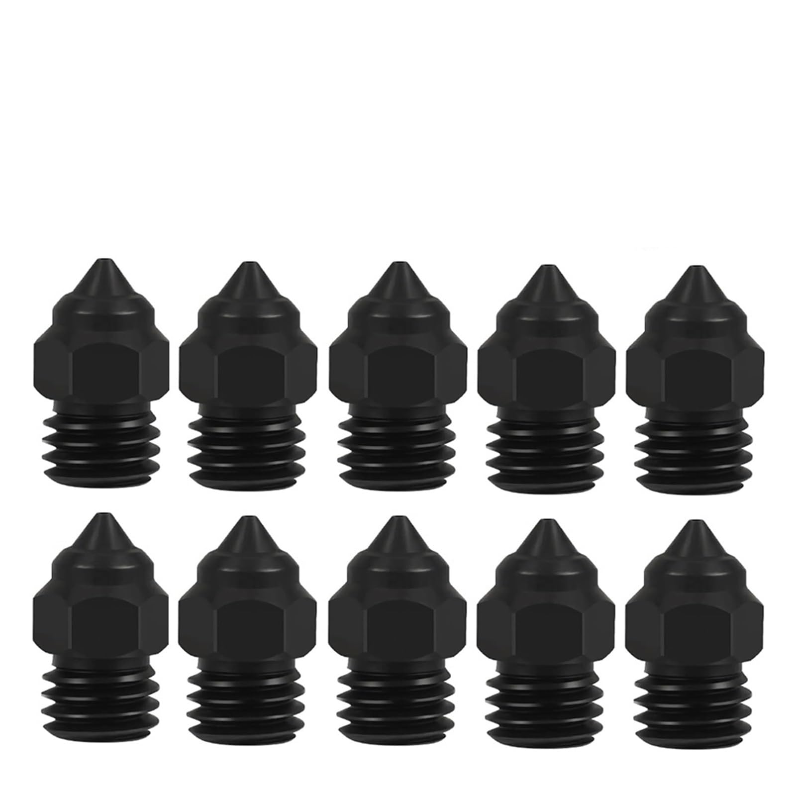 Ugello MK8 for CR-6 SE CR6 SE/ CR5 PRO/Ender 3 S1 Pro/ CR10 V2/ Ender5 Pro /5 Plus 0.2 .4 .6 .8mm(10 pcs,0.6mm)