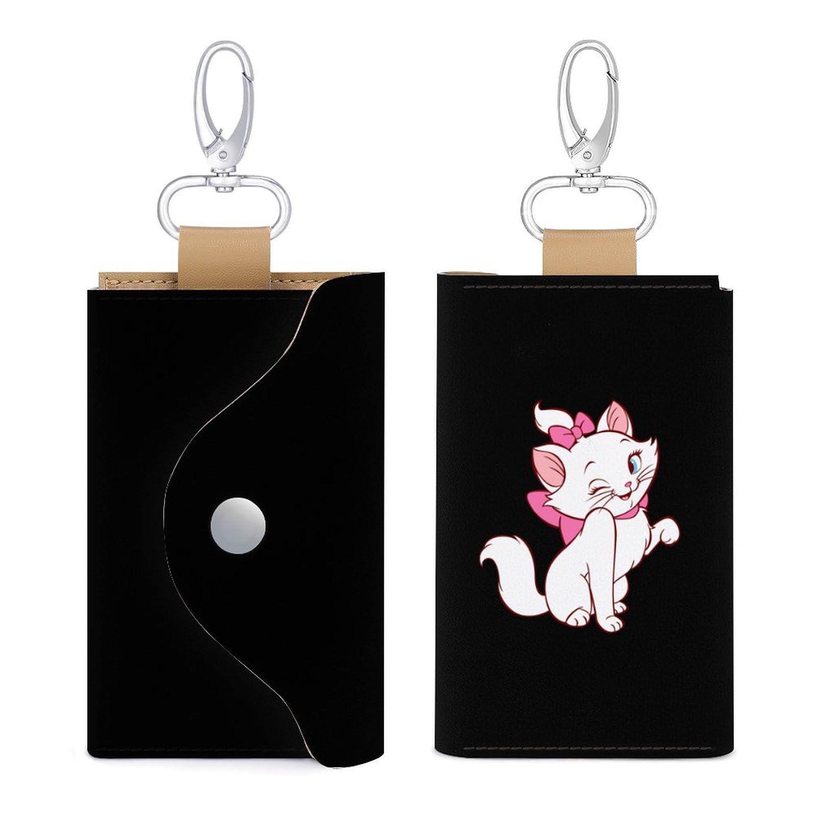 Amazon.co.jp: キーケース マリーちゃん 猫 ネコ キーバッグ カード 