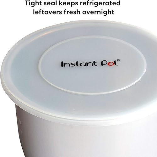 Miniatura 5 de Instant Pot carcasa de silicona para macetas de interior modelos para 5 o 6 cuartos de litro Tapa silicona Blanco transparente